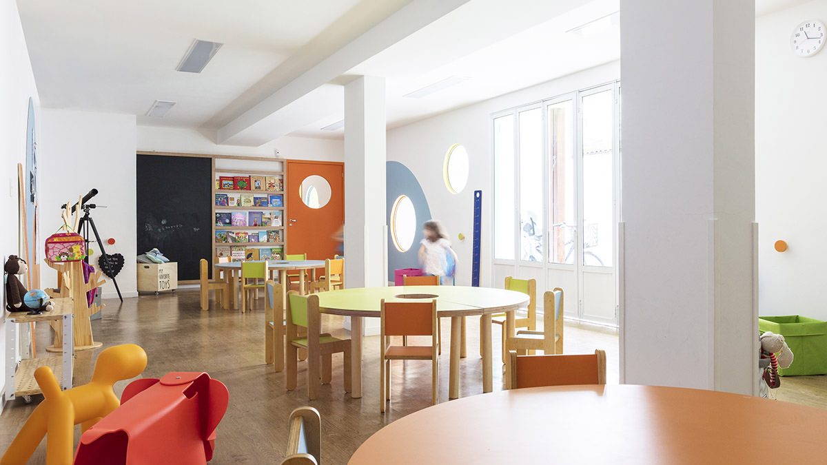 Projeto de Arquitetuta Institucional - Creche Despertar - Sala de aula - Botafogo, Rio de Janeiro