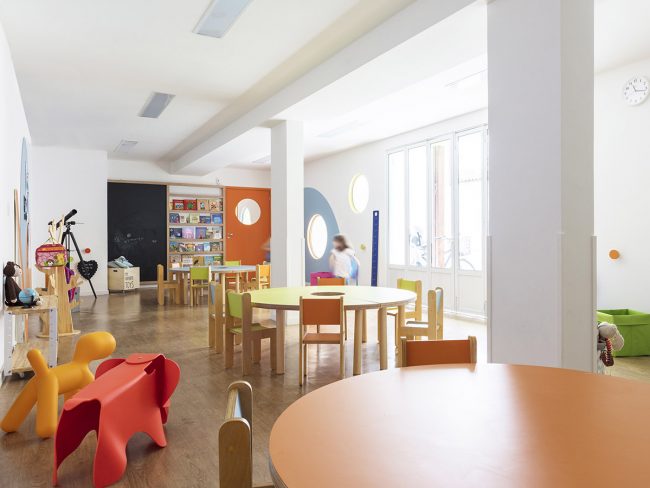 Projeto de Arquitetuta Institucional - Creche Despertar - Sala de aula - Botafogo, Rio de Janeiro